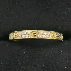 2025年最新】カルティエ ミニラブリング パヴェダイヤの人気