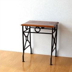 希少 天然木 サイドテーブル マガジンラック ミッドセンチュリー
