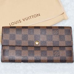 LOUIS VUITTON ルイヴィトン N61734 ダミエ ポルトフォイユサラ 財布 箱付き