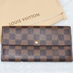 LOUIS VUITTON ルイヴィトン N61734 ダミエ ポルトフォイユサラ 財布 箱付き