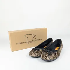 【O'Kyti／オキティ】ボアライニングバレエシューズ ANIMAL BEIGE 218のサムネイル