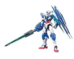 【中古】MG 劇場版 機動戦士ガンダム00 -A wakening of the Trailblazer- GNT-0000 ダブルオークアンタ 1/100スケール 色分け済みプラモデル