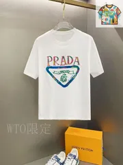 【今日WTO】Prada 2025 早春新款ショートスリーブ丸首 T シャツ-SU44