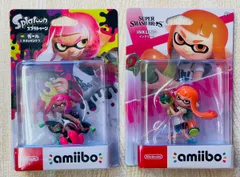 新品 アミーボ amiibo ガール ネオンピンク  インクリング