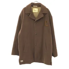 希少　美品　Papas ウール　コート　ジャケット PAPAS パパス ウールジャケット M/ダークグレー