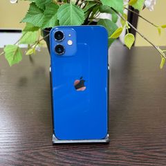iPhone12 ブルー128GB SIMフリー動作良好 FaceID○ 箱付き - メルカリ