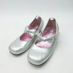 ◇ Θ Rosey girl キッズ フォーマル パンプス サイズ21.0 シルバー 女の子 E  【1505290013994】