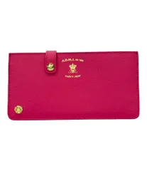 ◾︎未使用級◾︎ A.D.M.J. ビジュー レザー 長財布 薄型 グレー オレンジ A.D.M.J.（財布）のフリマアイテム一覧