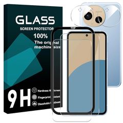 対応 AQUOS Sense 9 SH-53E SHG14 SH-M29 ガラスフイルム ガイド枠付き 【2+2 枚セット-国産AGC旭硝子 】 対応 アクオスセンス9 フイルム 【2枚】+ レンズフィルム 【2枚】 あくおすせんす9 液晶保護フィルム 強 0