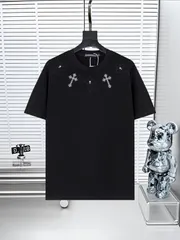 【今日特価】Chrome Hearts クロムハーツ 25SS 刺繍ロゴ T シャツ