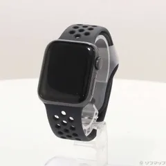〔中古品〕 Apple Watch SE 第1世代 Nike GPS 40mm スペースグレイアルミニウムケース アンスラサイト／ブラックNikeスポーツバンド【297】