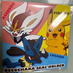 ポケモンパン　デコキャラシールホルダー　2022年　おまけ付き☆