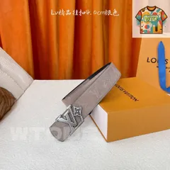 【今日特価】Louis Vuitton ルイ・ヴィトン 新款 両面使用 レザーベルト