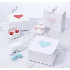 カ*ン様 【未使用品】HeartBuds ワイヤレスイヤホン　レッド HeartBuds ハートバッズ ハート型完全ワイヤレスイヤホン 4color