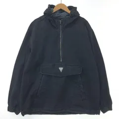 【中古】GUESS JEANS デニムアノラックパーカー S ブラック ゲス ジーンズ[10]