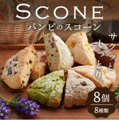 パンピのスコーン【８種類詰め合わせ】
