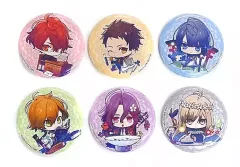 【中古】バッジ・ピンズ [単品] 集合 描きおろしちびキャラ缶バッジ6個セット 「Switchソフト オランピアソワレ アニメイト限定セット」 同梱特典
