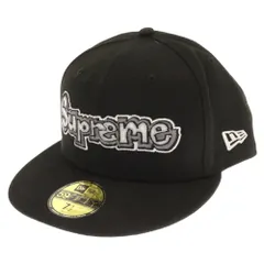 SUPREME (シュプリーム) 21SS×NEWERA Gonz Logo Cap ニューエラ ゴンズ ロゴ ベースボール キャップ 帽子 ブラックのサムネイル