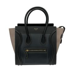 【CELINE】セリーヌ ラゲージ マイクロショッパー トートバッグ レザー レディース ハンド