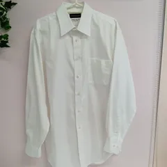 [CHRISTIAN ORANI]クリスチャンオラーニ シャツ 長袖 メンズ 古着 サイズ41-86 ホワイト（い-285，ナ）