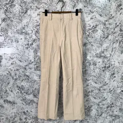 BEAUTY&YOUTH UNITED ARROWS ビューティアンドユースユナイテッドアローズ　ワイドパンツ　カジュアルパンツ　ベロア　無地　薄手　春　秋　冬【size S】　ホワイト　白　ベージュ　薄白