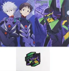 【中古】クリアファイル 碇シンジ＆渚カヲル A4クリアファイル・ステッカーセット 「一番くじ シンエヴァンゲリオン劇場版～作戦開始!～」 I賞