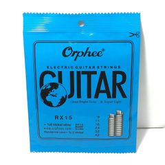 エレキギター弦 1-6弦ワンセット 09-42 Orphee 新品未開封 スーパーライトゲージ