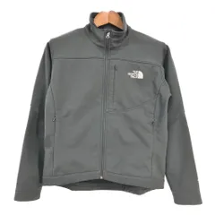 THE NORTH FACE ノースフェイス ソフトシェルジャケット アウトドア ブラック (メンズ M相当) 中古 古着 R6219