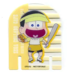 【中古】小物(キャラクター) 十四松(アメリカンカフェ) クリアミニPOP 「セガコラボカフェ おそ松さん」 ドリンクメニュー特典