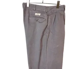 90s00sメキシコ製ポロバイラルフローレンPOLObyRALPHLAURENツータックチノパンポロチノANDREW PANTアンドリューパンツ灰色グレーフェードアメカジY2Kレトロアメカジグランパコアvintageヴィンテージ50510
