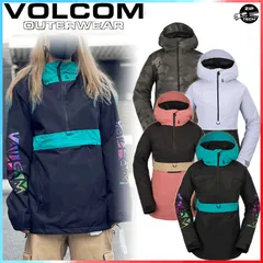 23-24 VOLCOM/ボルコム ASHFIELD pullover レディース 防水プルオーバー スノーボードウェア スノーウェアー 2024 型落ち