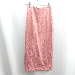 ◇ ⊂ Spick & Span スピック＆スパン ロング タイト スカート サイズ表記なし コーラルピンク レディース E  【1410100055319】