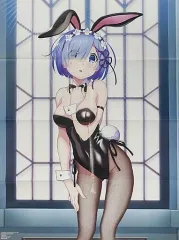 【中古】ポスター B2片面ポスター(八つ折) レム 「Re：ゼロから始める異世界生活」 月刊コミックアライブ 2021年9月号付録