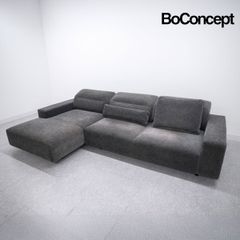 【展示品】BoConcept ボーコンセプト Hampton ハンプトン カウチ ソファ シェーズロング ファブリック グレー ヘンリック・ペダーセン 定価116万