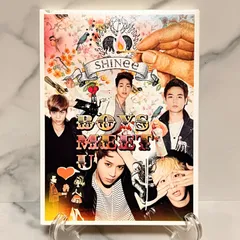 CD+DVD＊K-POP＊SHINee＊BOYS MEET U＊初回限定盤＊ミンホのトレカ&ミニクリアファイル付き 2枚組