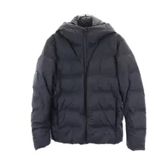 ユニクロ シームレス ダウンパーカー M ブラック UNIQLO メンズ
