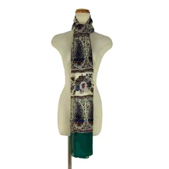 イヴサンローラン Yves Saint Laurent 花柄 ペイズリー スカーフ レディース 表記無 