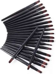 メイクブラシリップブラシ 多機能 眉ブラシ アイシャドウブラシ 使い捨て 50本入り リップグロス 化粧ブラシ