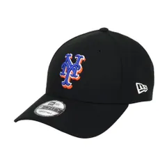ニューエラ キャップ NEW ERA 9FORTY メジャーリーグ メンズ レディース ロゴ 帽子 ブランド ゴルフ 男女兼用 深め ニューヨーク・メッツ ブラック