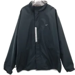 ナイキ 90s オールド ジップジャケット XXL ブラック NIKE 裏メッシュ ビックサイズ メンズ