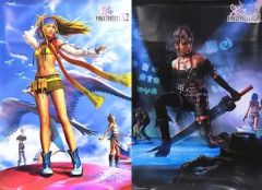 2点 ファイナルファンタジーⅩ ミニクリアポスターコレクション ユウナ