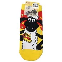 スモ 【送料無料】【ひつじのショーン】キャラクターソックス【ピザ】【ショーン】【アニメ】【映画】【キャラックス】【くつした】【くつ下】【靴下】【ファッション】【レディース】【女性】【雑貨】【グッズ】【かわいい】