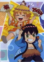 【中古】クリアファイル 我妻善逸＆嘴平伊之助/集合 A4クリアファイル 第2弾 「築地銀だこ×鬼滅の刃」 だんらんパック購入特典