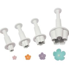 梅の花ペーストカッター　4個セット　PK0009