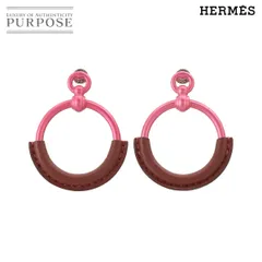 HERMES❁✿✾ ループピアス　ブロンズゴールド　未使用同様 ピアス 《エシャペ》 PM | Hermès - エルメス-公式サイト