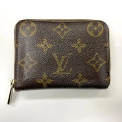 LOUIS VUITTON ルイ・ヴィトン モノグラム ジッピー・コインパース ジッピーウォレット ラウンドジップ コンパクトウォレット 小銭入れ M60067 ブラウン フランス製