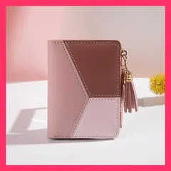 ★売れ筋★ 【国内即日発送】二つ折り財布 ミニ財布 レディース ミニウォレット 大容量 薄型 コンパクト レザー PU カードケース 小銭入れ 多機能 コインケース