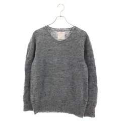 VISVIM (ヴィスヴィム) 17AW COLLEGE KNIT ウール 泥染 ニット 長袖セーターグレー 0117205012002のサムネイル