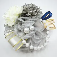 コサージュ 卒園式　卒業式　入園式入学式 結婚式 発表会 ＊フォーマルコサージュ＊パールブローチd8