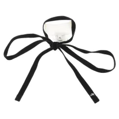 Maison Margiela (メゾンマルジェラ) NARROW TIE CHOKER S67TM0022 ナロータイチョーカー リボン ブラックのサムネイル